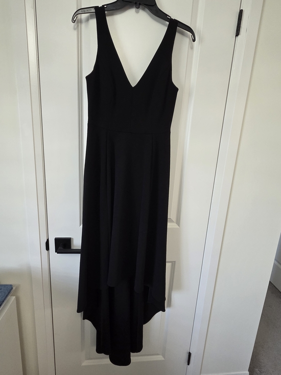 le chateau Dresses & Skirts - le chateau Black V-Neck High-Low Dress